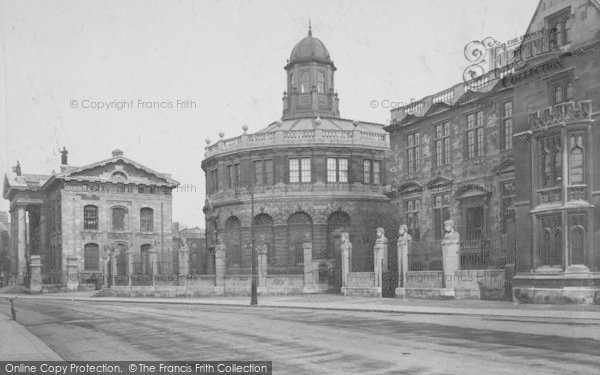 Photo of Oxford, The Sheldonian Theatre 1912