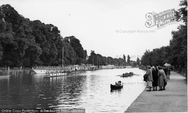 Photo of Oxford, The Thames c.1955