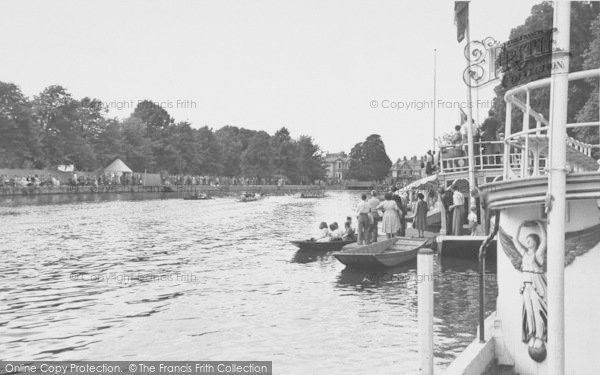 Photo of Oxford, The Thames c.1955