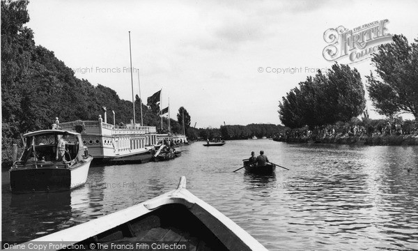 Photo of Oxford, The Thames c.1955