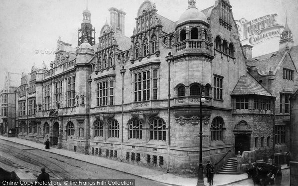 Photo of Oxford, Town Hall 1897