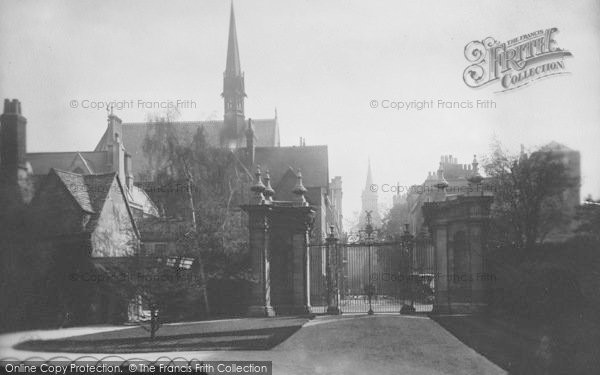 Photo of Oxford, Trinity College 1912
