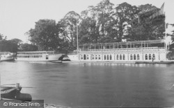 University Barges On River 1890, Oxford