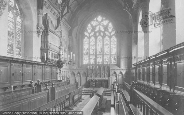 Photo of Oxford, University College Chapel 1912