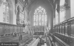 University College Chapel 1912, Oxford