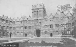 University College, Grand Quad 1890, Oxford