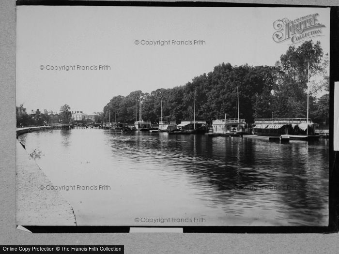 Photo of Oxford, Varsity Barges 1893