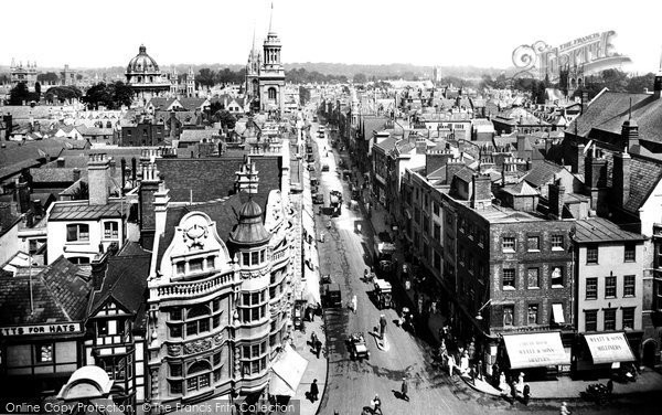 Photo of Oxford, View From Carfax Tower 1922