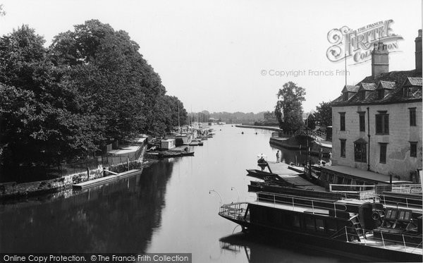 Photo of Oxford, View From Folly Bridge  1893