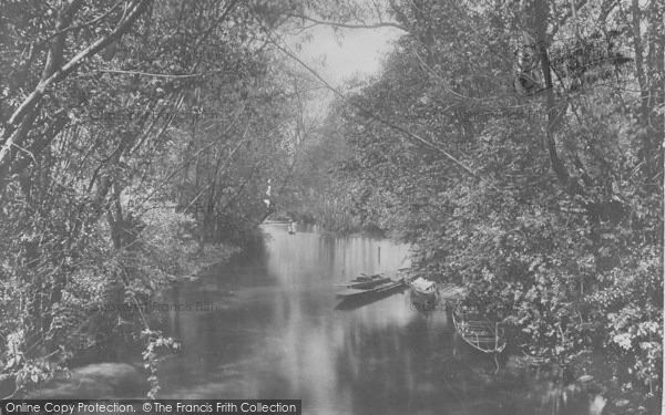 Photo of Oxford, View On The Cherwell 1906