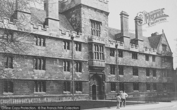 Photo of Oxford, Wadham College 1890