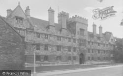 Wadham College 1937, Oxford