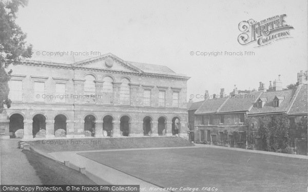 Photo of Oxford, Worcester College 1900