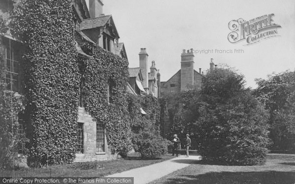 Photo of Oxford, Worcester College From Gardens 1890