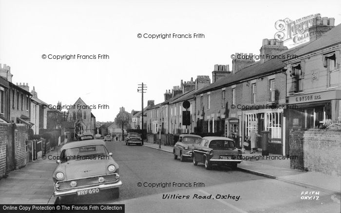 Photo of Oxhey, Villiers Road c.1965