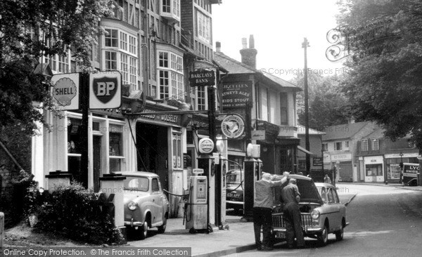 Photo of Oxshott, High Street c.1965