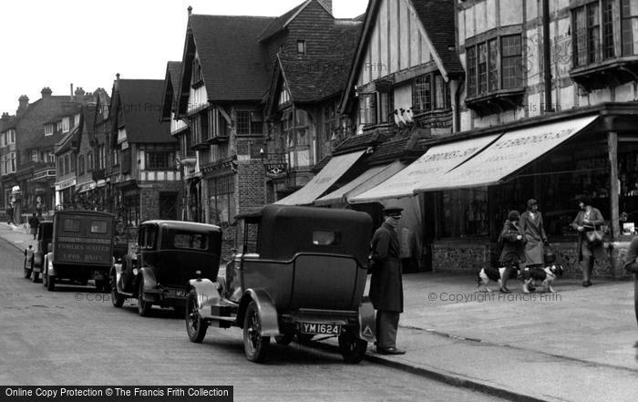 Photo of Oxted, A Chauffeur 1932