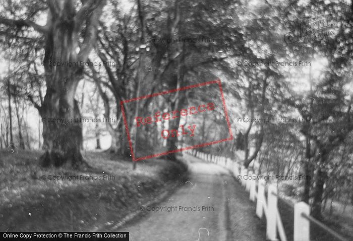 Photo of Oxted, Chalk Pit Lane 1928