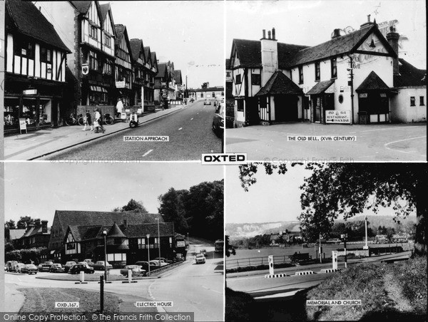 Photo of Oxted, Composite c.1965
