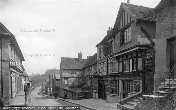 Photo of Oxted, High Street 1921