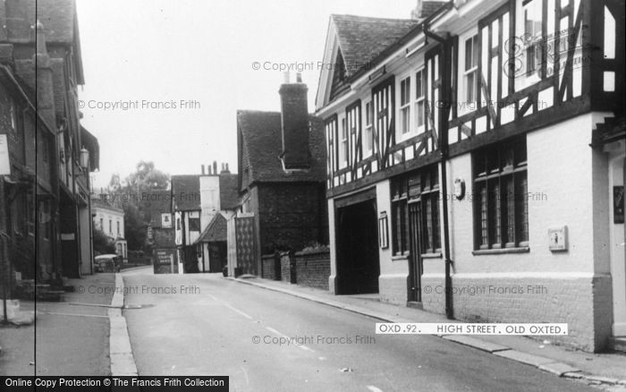 Photo of Oxted, High Street c.1965