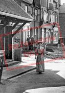 Lady In Station Road West 1908, Oxted