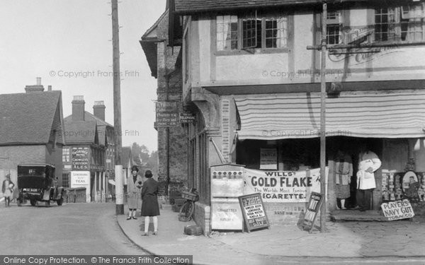 Photo of Oxted, Shop 1928