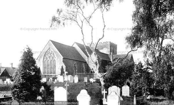 Photo of Oxted, St Mary's Church 1906