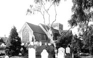 Oxted, St Mary's Church 1906