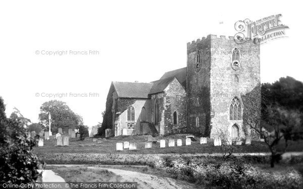 Photo of Oxted, St Mary's Church 1923