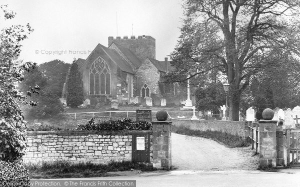 Photo of Oxted, St Mary's Church 1930