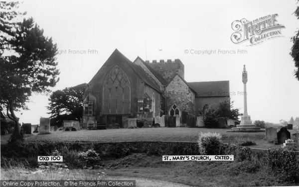 Photo of Oxted, St Mary's Church c.1965
