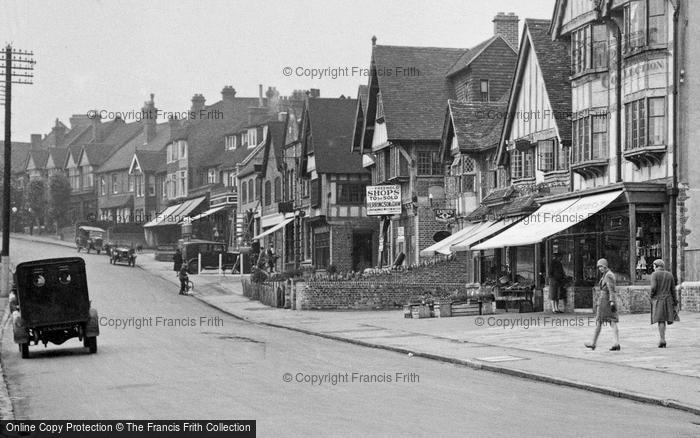 Photo of Oxted, Station Road East 1930