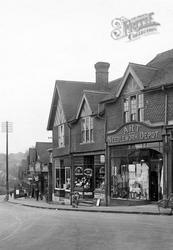 Station Road Shops 1924, Oxted