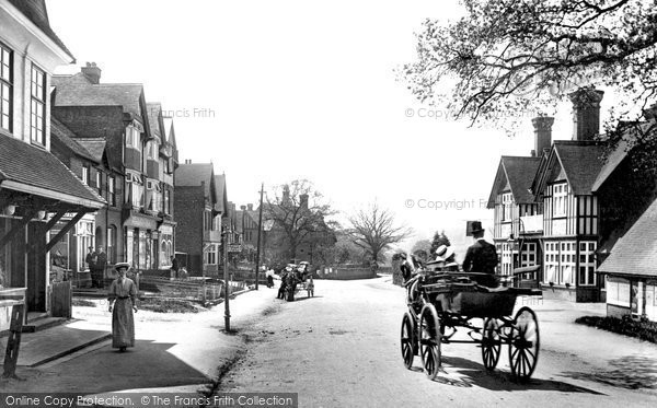 Photo of Oxted, Station Road West 1908