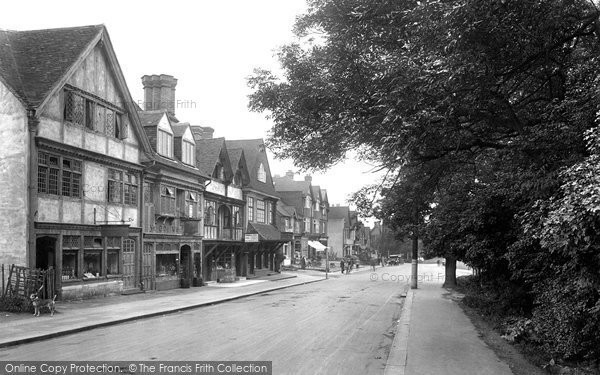 Photo of Oxted, Station Road West 1924