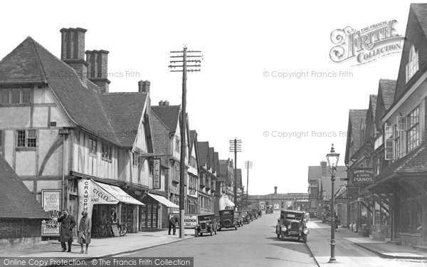 Photo of Oxted, Station Road West 1932