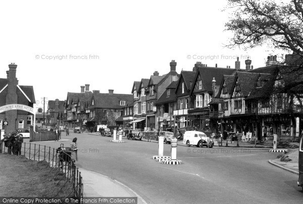 Photo of Oxted, Station Road West c.1955