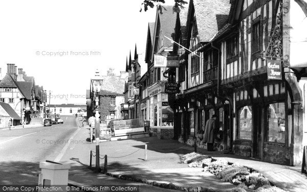 Photo of Oxted, Station Road West c.1955