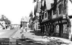 Station Road West c.1955, Oxted