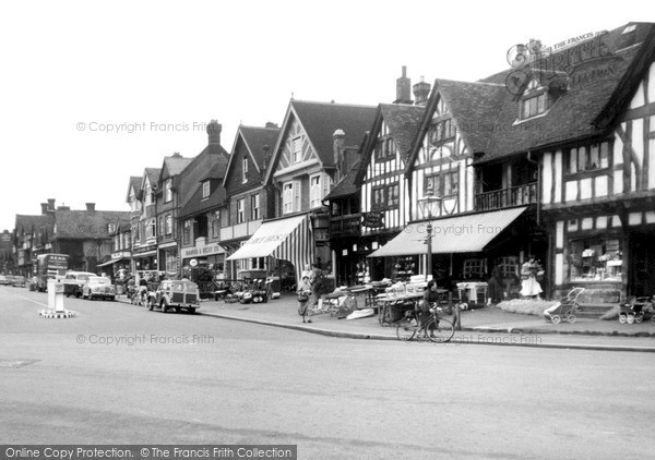 Photo of Oxted, Station Road West c.1955