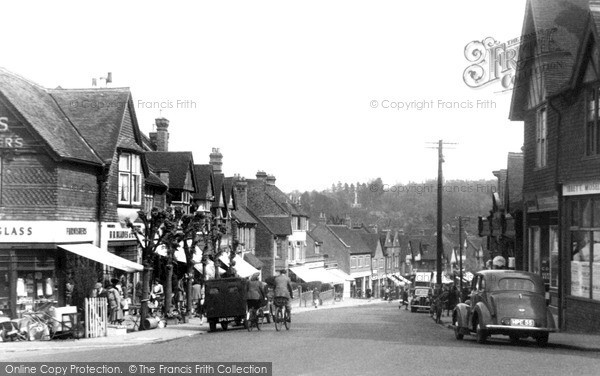 Photo of Oxted, The High Street c.1955