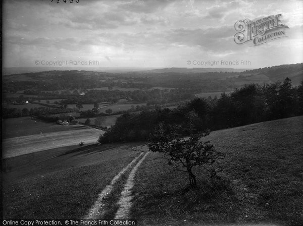 Photo of Oxted, The North Downs 1923