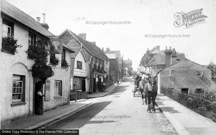 Photo of Oxted, The Village 1906