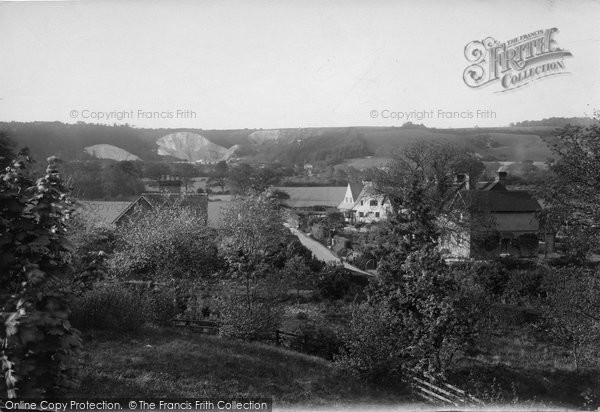 Photo of Oxted, View Of The North Downs 1923
