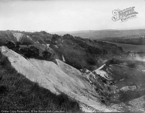 Photo of Oxted, View On The North Downs 1928