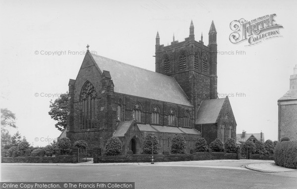 Photo of Oxton, St Saviour's Church 1954