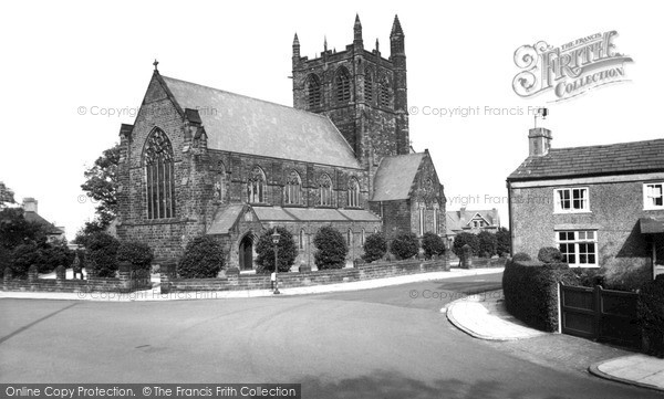 Photo of Oxton, St Saviour's Church c1960