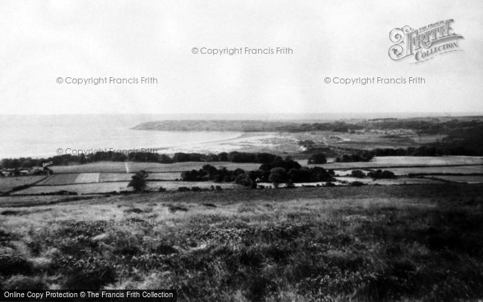 Photo of Oxwich, Bay From Cefn Bryn c.1960