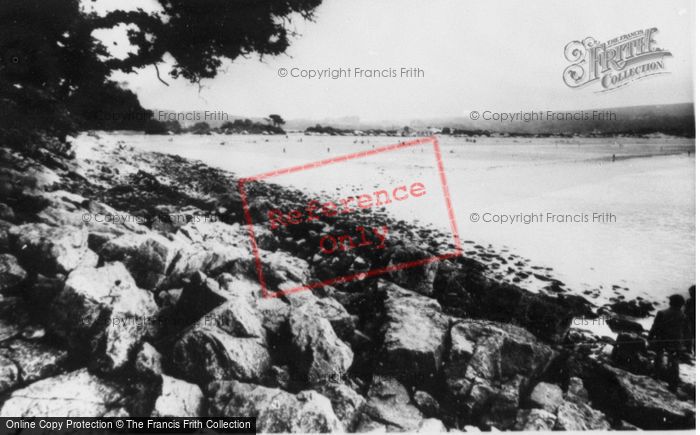 Photo of Oxwich, Beach And Rocks c.1965